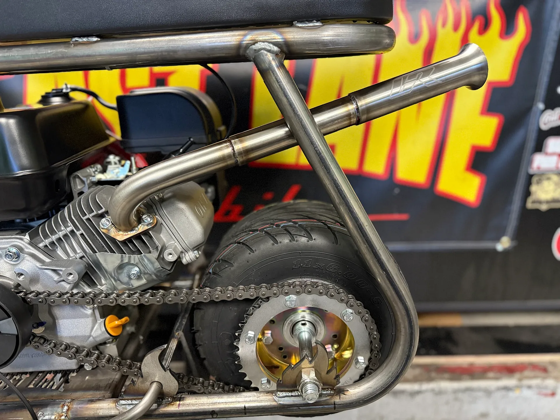 V-Racing Center Exit w/Trumpet Tip