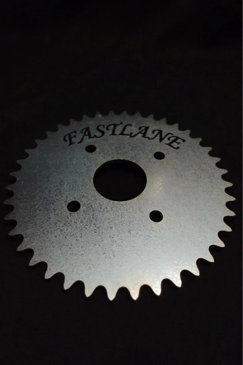 FASTLANE Sprocket #40 Chain - 40 Teeth (Fits Coleman Ct100 & any bike that has same sprocket pattern)