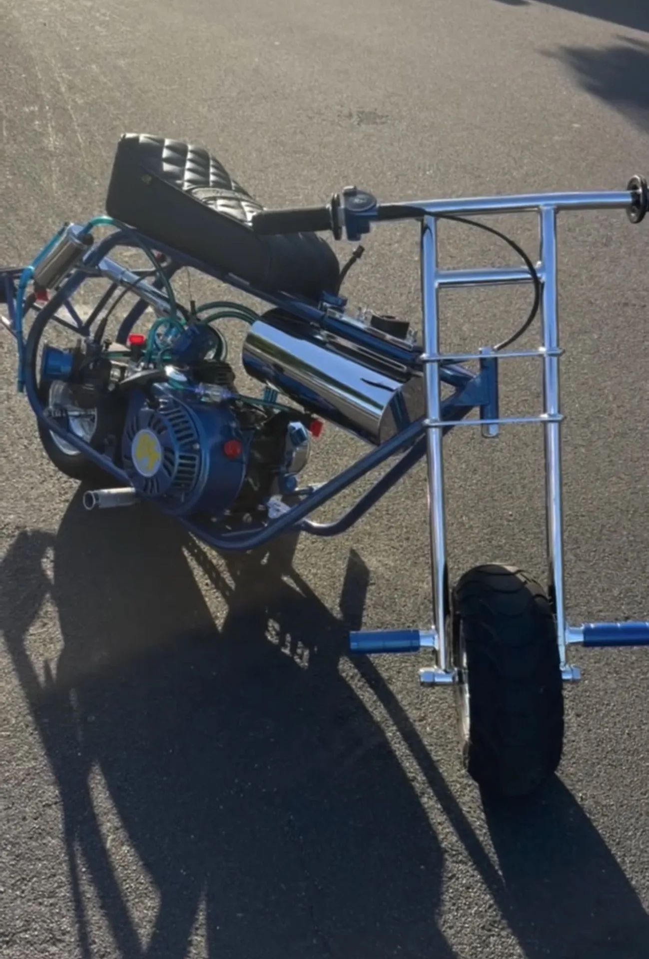 FATLANE Chrome Shadow Mini Chopper